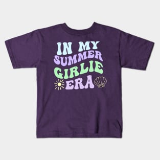 In My Summer Girlie Era Kids T-Shirt